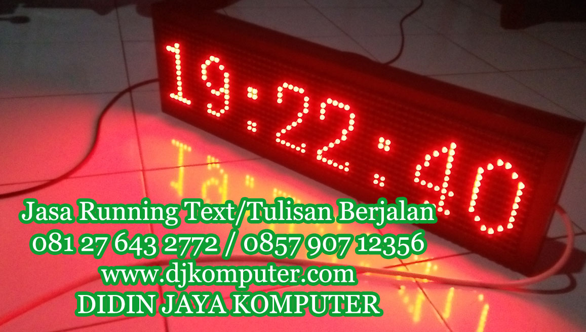 Bisa digunakan untuk keperluan jam dan waktu yang 